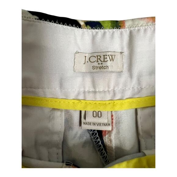 J. Crew Floral Womens Shorts 00 XS Stretch Summer cottage Romantic Preppy - Picture 3 of 5